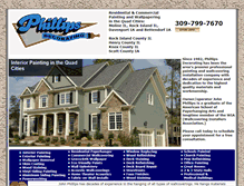 Tablet Screenshot of painterquadcities.com